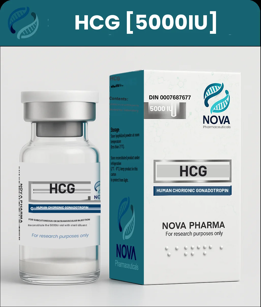 HCG 5000IU — view 1