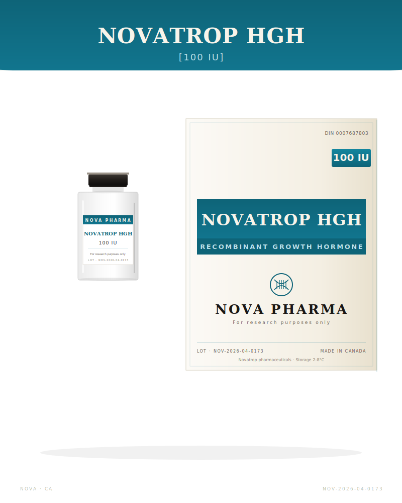 Novatrop HGH 100IU