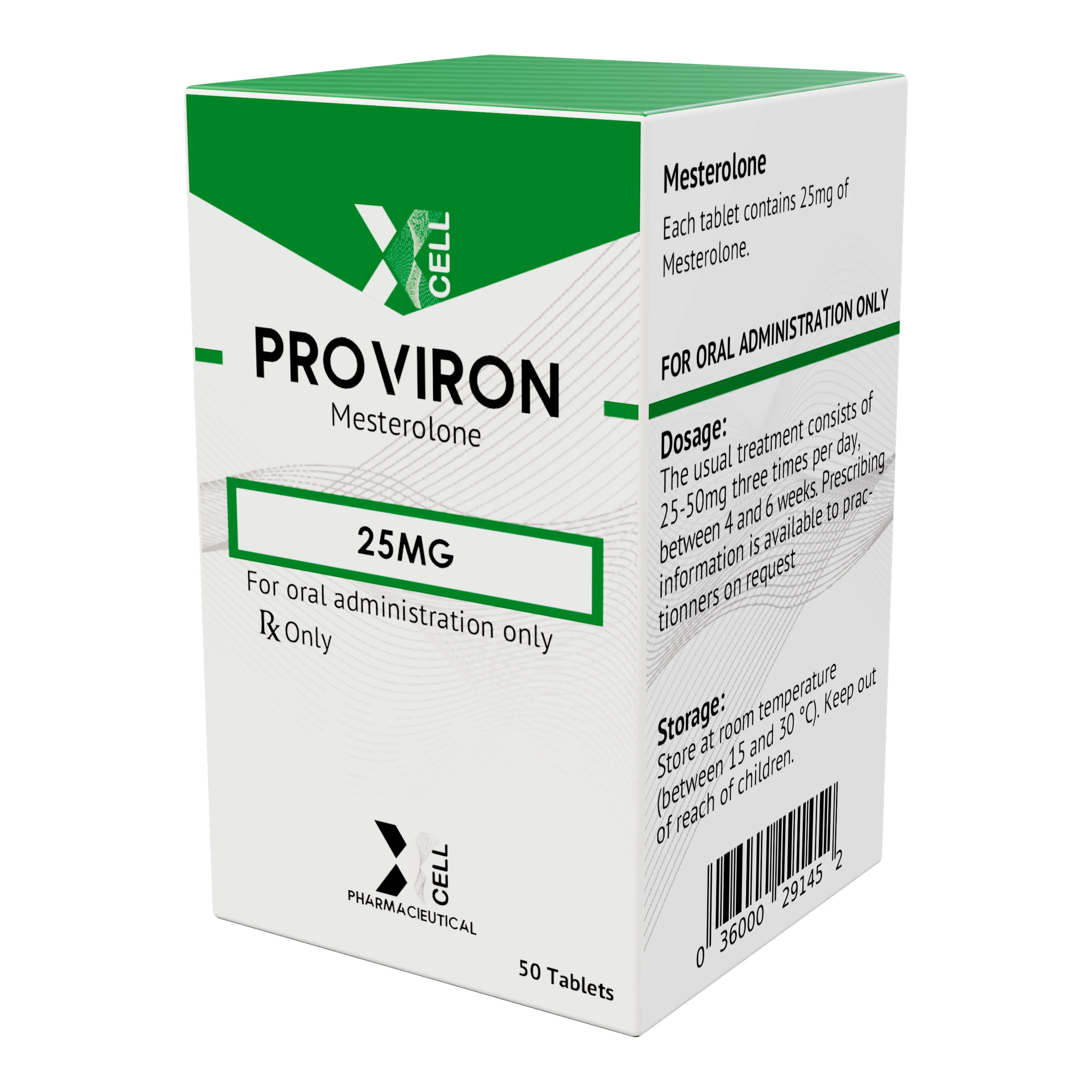 Proviron — view 3