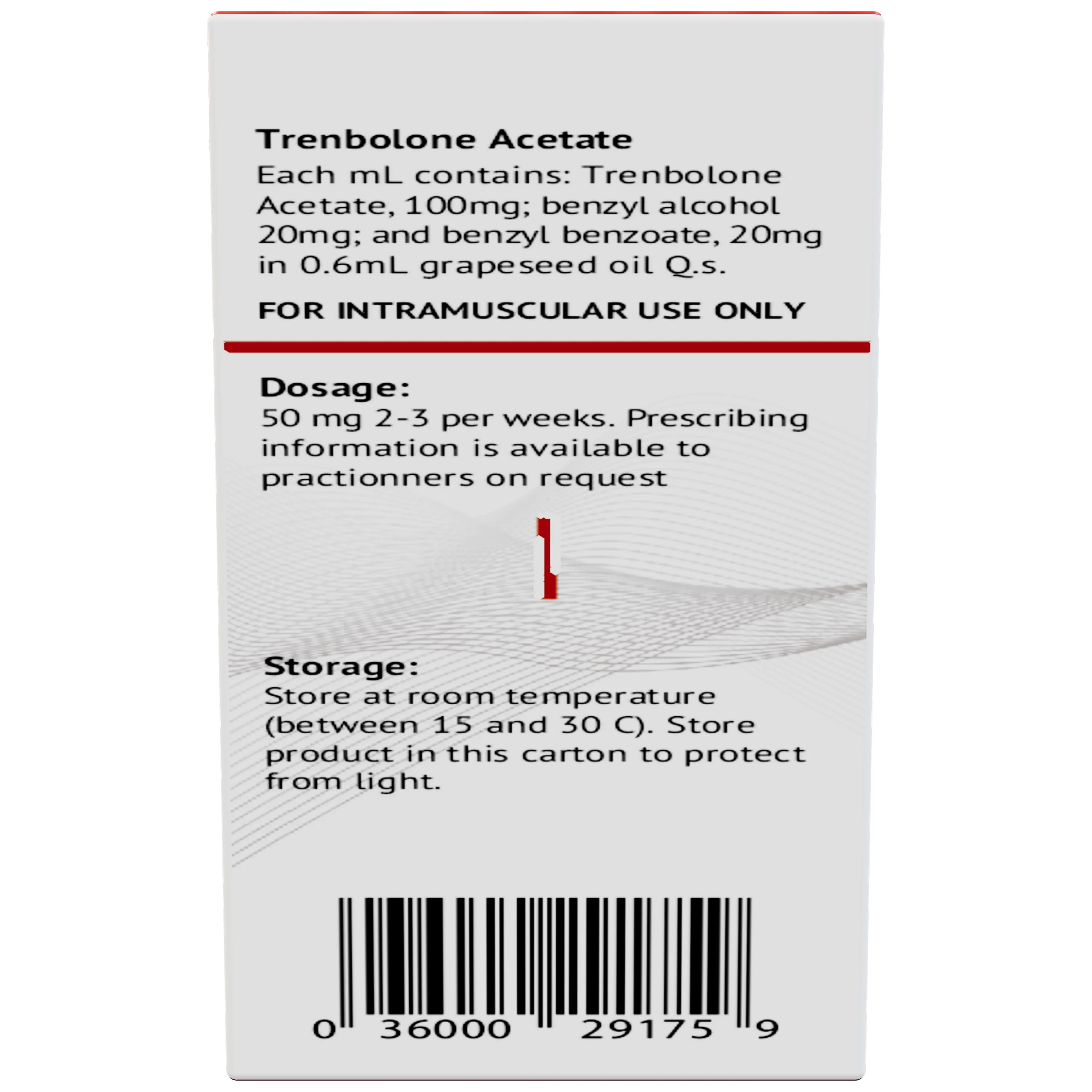 Tren Acetate — view 2